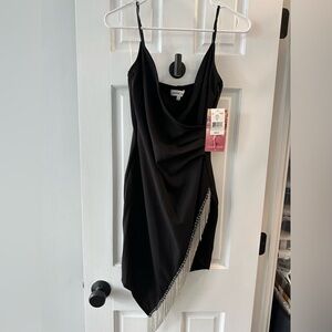 Black party dress